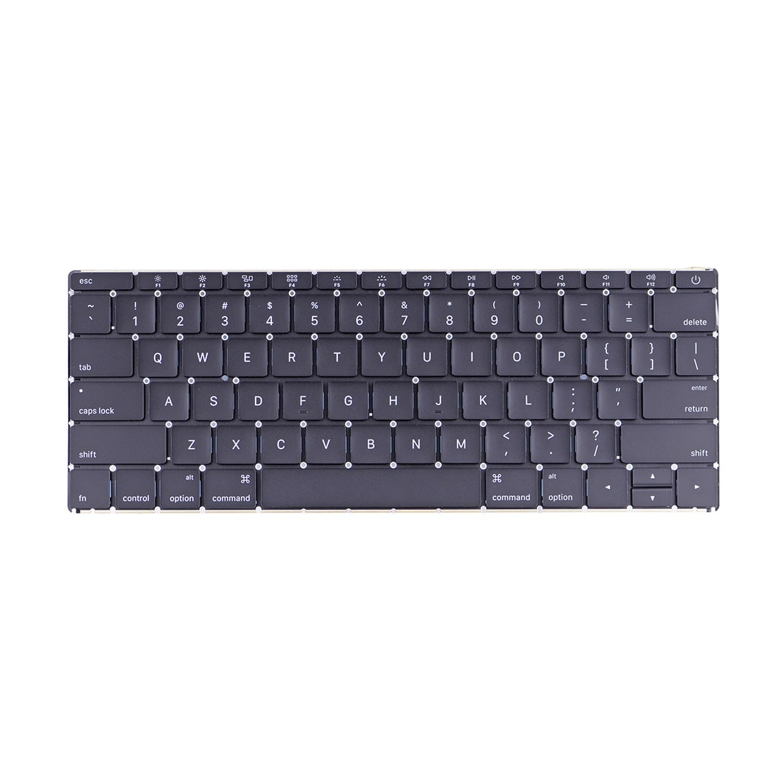 Teclado retroiluminado (inglés estadounidense) para MacBook Retina de 12" A1534 (principios de 2015)