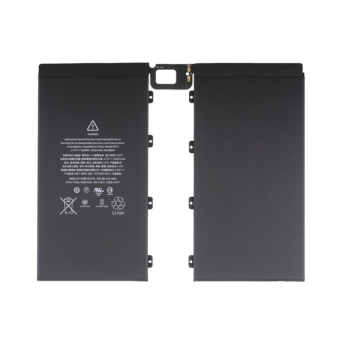 Reemplazo de batería para iPad Pro de 12,9"