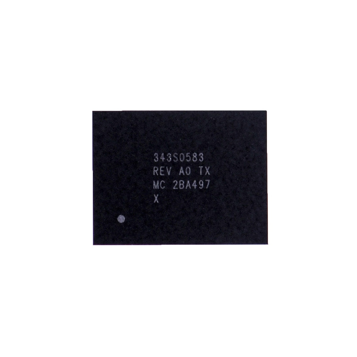 Circuito integrado de controlador de pantalla táctil de repuesto para iPad Air 2, color negro, reflectante de luz, 343S0583