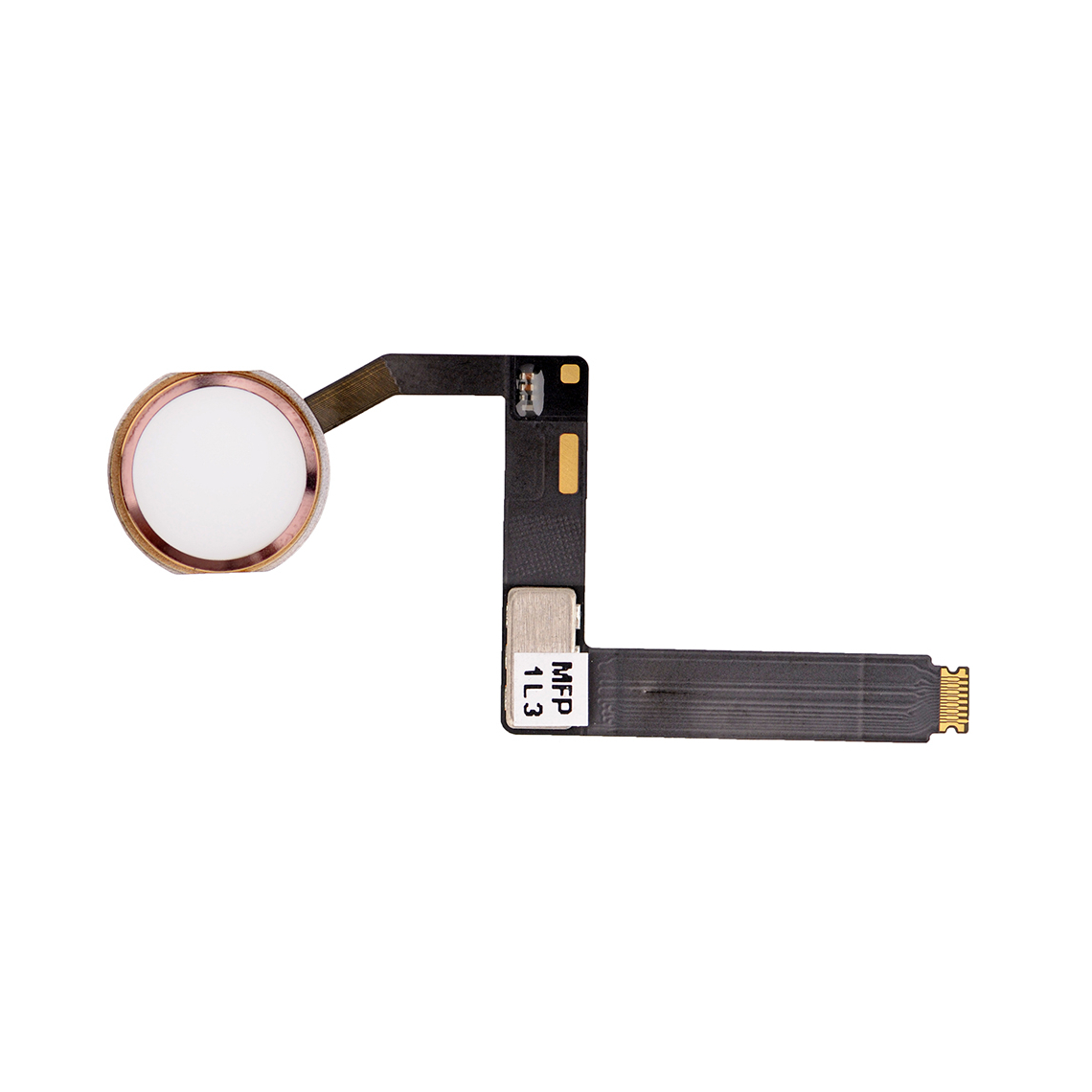 Botón de inicio de repuesto para iPad Pro de 9,7" con cable flexible - Rosa