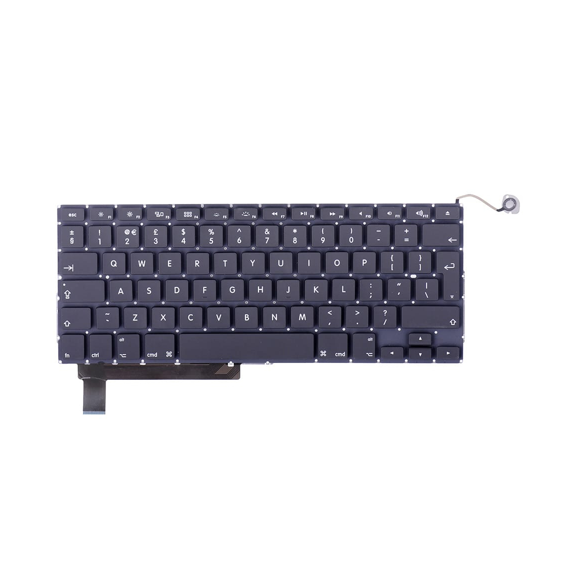 Teclado (inglés británico) para Macbook Pro de 15" A1286 (mediados de 2009-mediados de 2012)