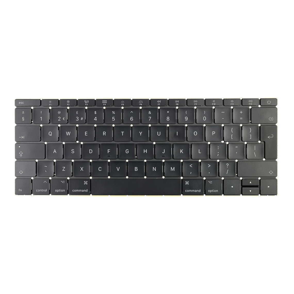 Teclado retroiluminado (inglés británico) para MacBook Retina de 12" A1534 (principios de 2015)
