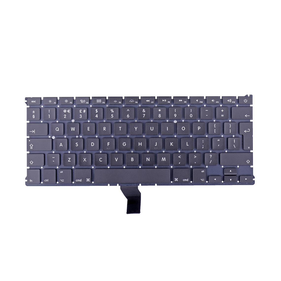 Teclado (inglés británico) para MacBook Air de 13" A1369 A1466 (mediados de 2011, mediados de 2017)
