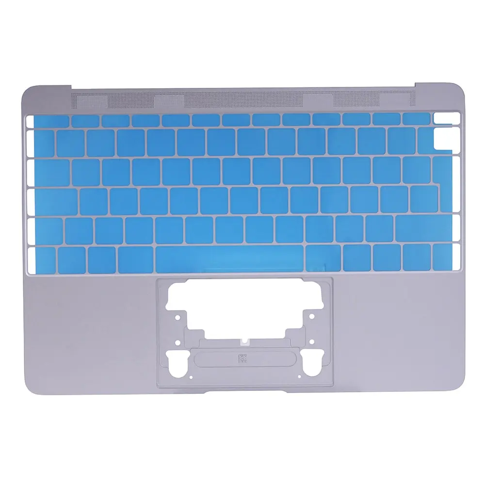 Carcasa gris en mayúsculas (inglés británico) para MacBook Retina de 12" A1534 (principios de 2015)