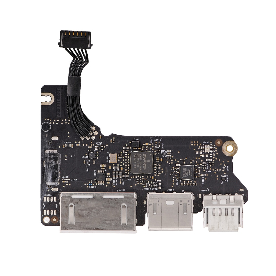 Placa de E/S derecha (HDMI, SDXC, USB 3.0) para MacBook Pro 13" Retina A1425 (finales de 2012, principios de 2013)