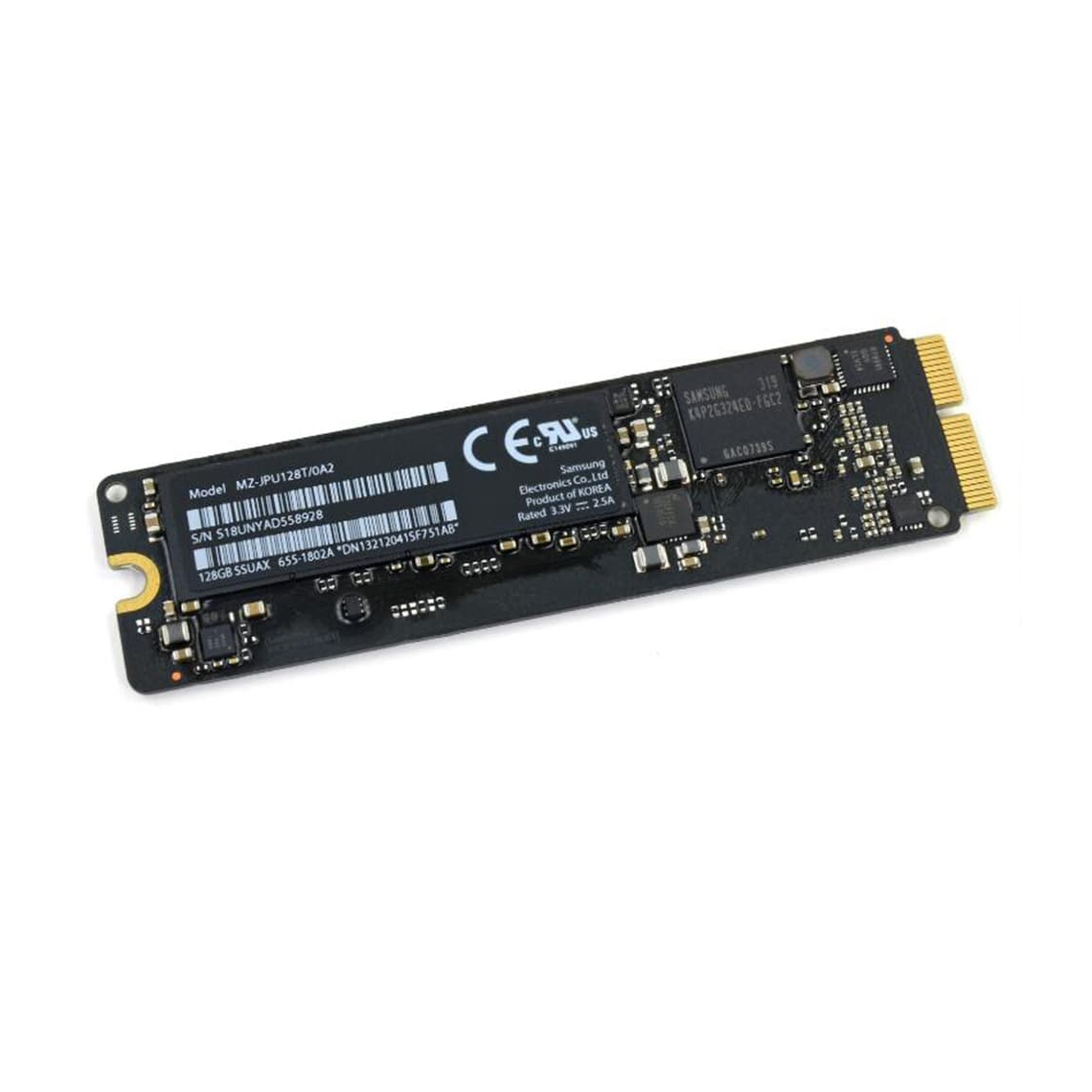 Unidad de estado sólido para MacBook Air A1465 A1466 (mediados de 2013, principios de 2014)