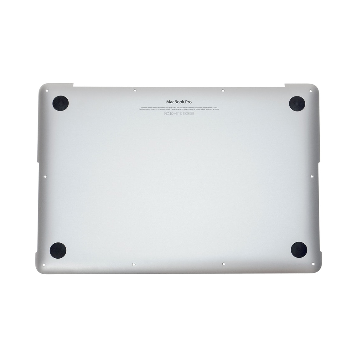 Carcasa inferior para Macbook Pro Retina de 13" A1425 (finales de 2012, principios de 2013)