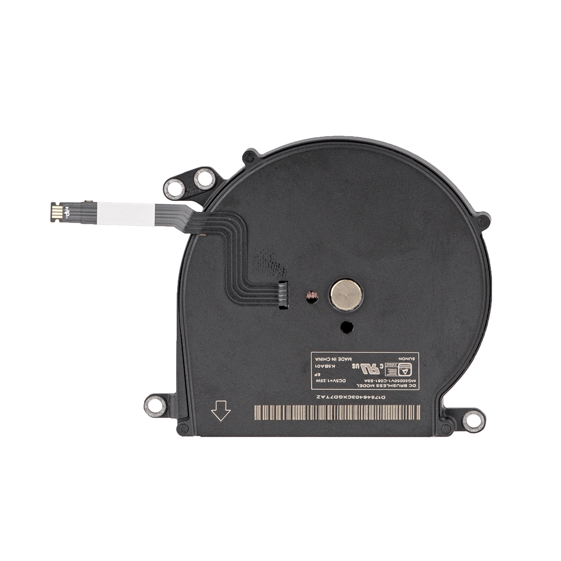 Ventilador de CPU para MacBook Air de 11" A1370 A1465 (mediados de 2011 - principios de 2015)