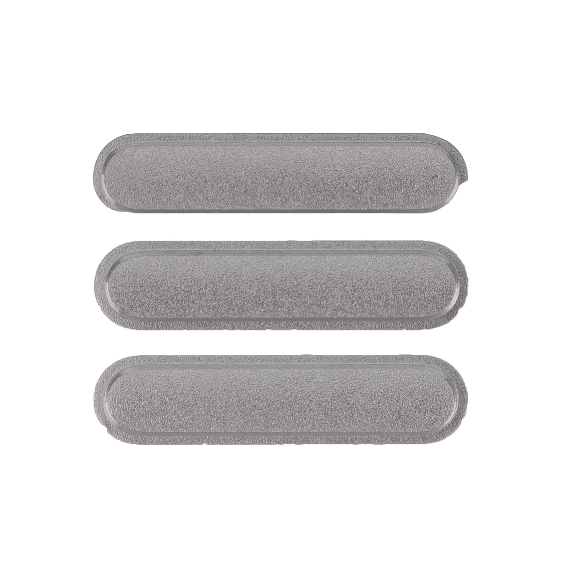Repuestos para las 4 teclas laterales del iPad Mini (juego de 3 piezas) - Gris