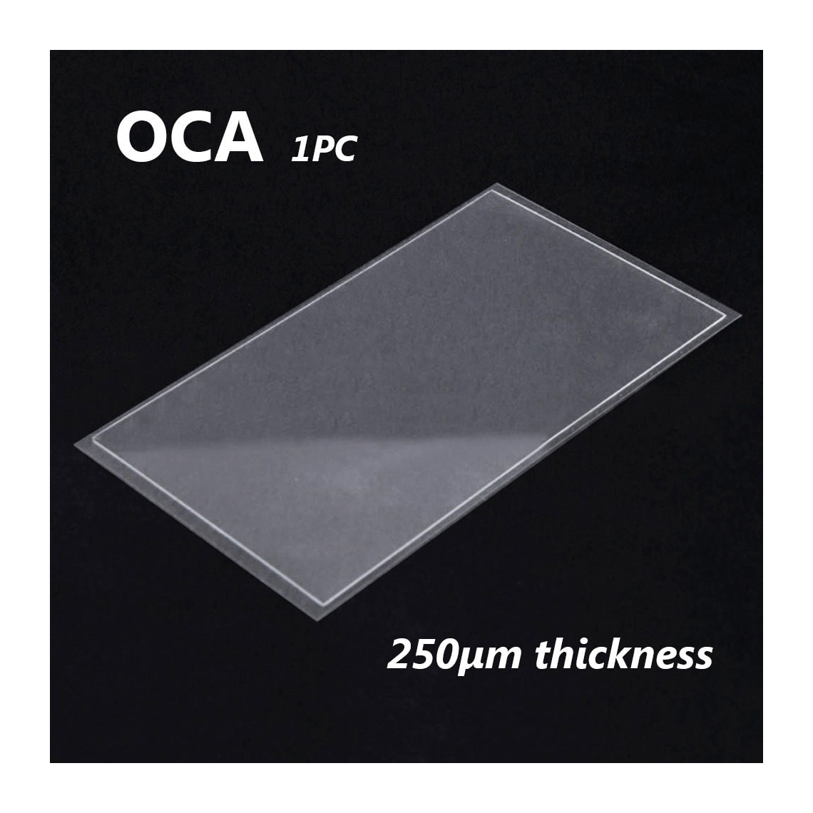 Adhesivo óptico transparente de doble cara OCA para la pantalla LCD del iPad Pro de 12,9"