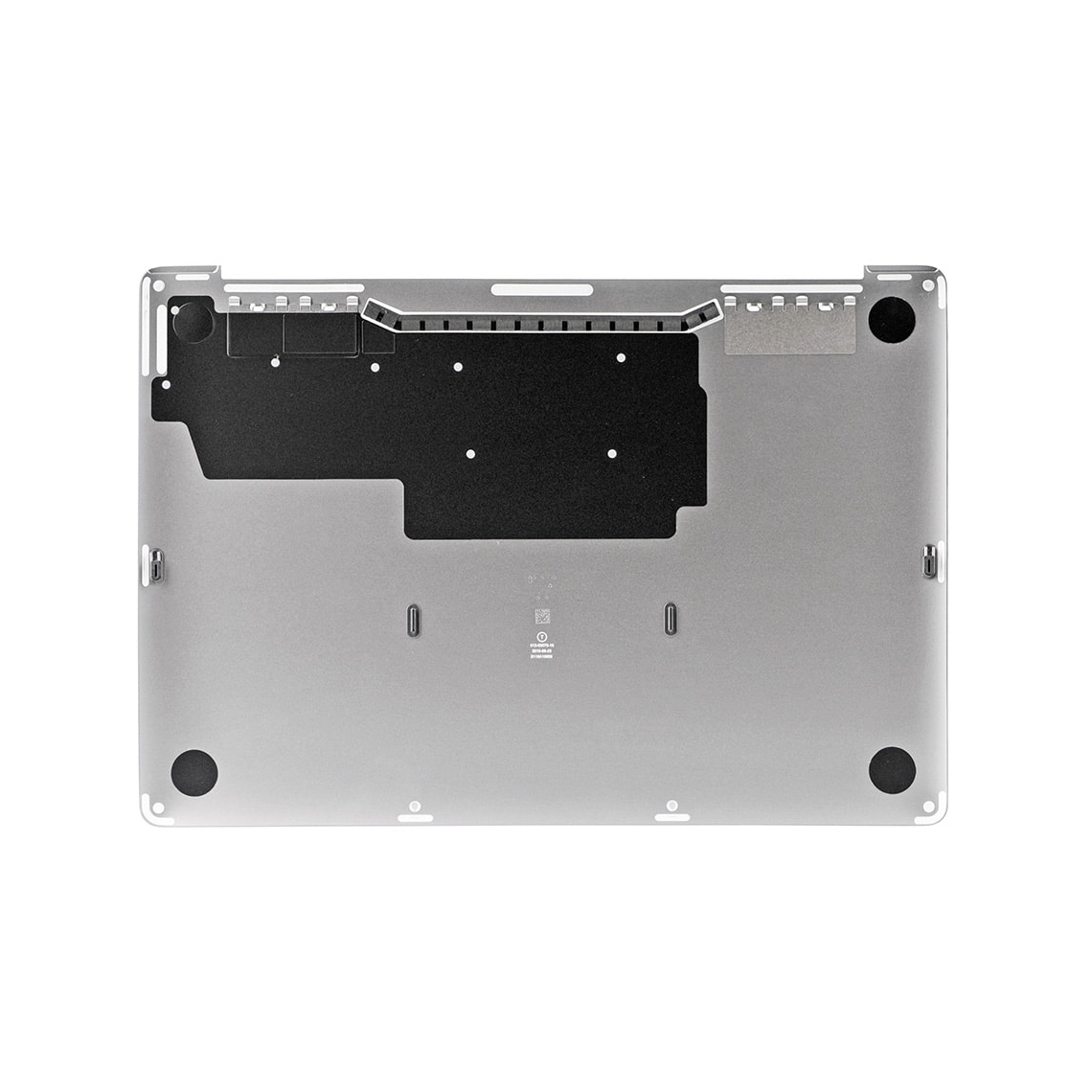 Carcasa inferior plateada para MacBook Pro de 13" A1708 (finales de 2016 - mediados de 2017)