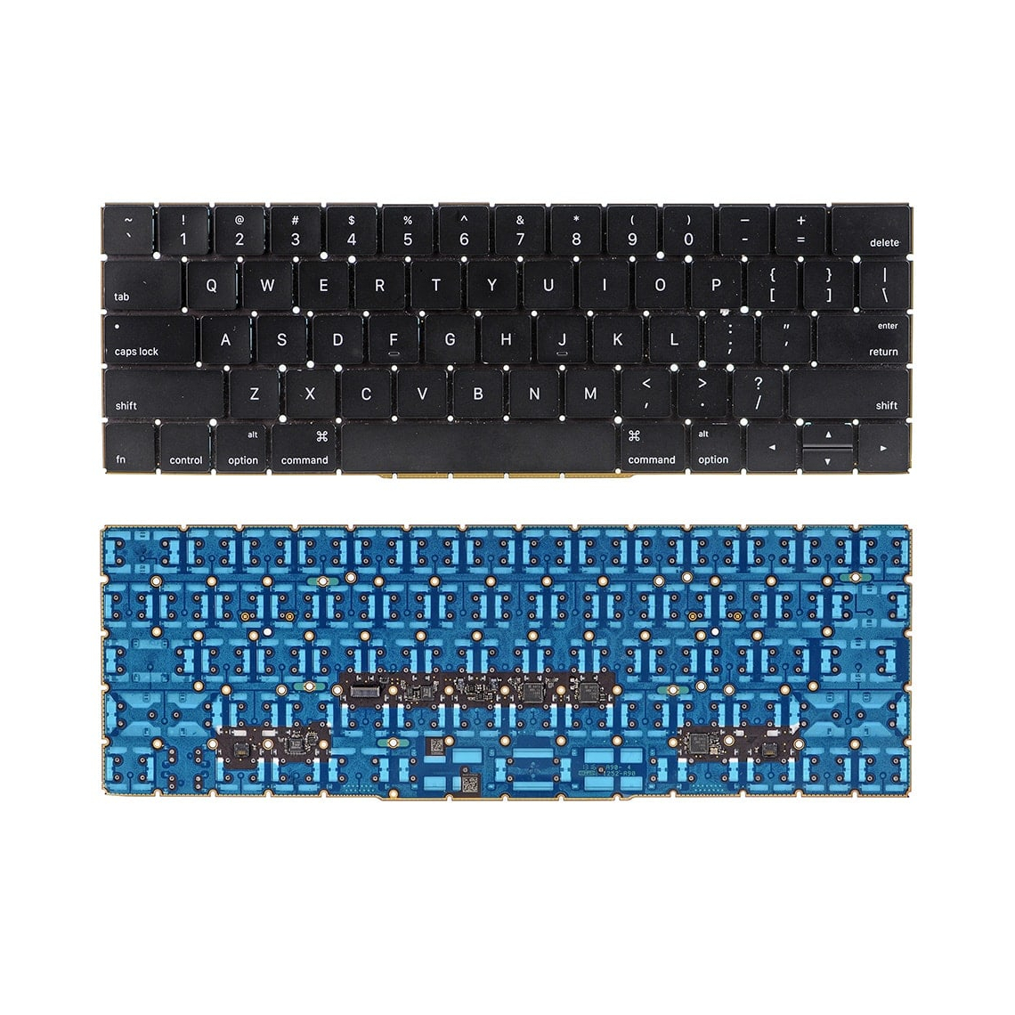 Teclado en inglés estadounidense para Macbook Pro A1706/A1707 (finales de 2016 - mediados de 2017)