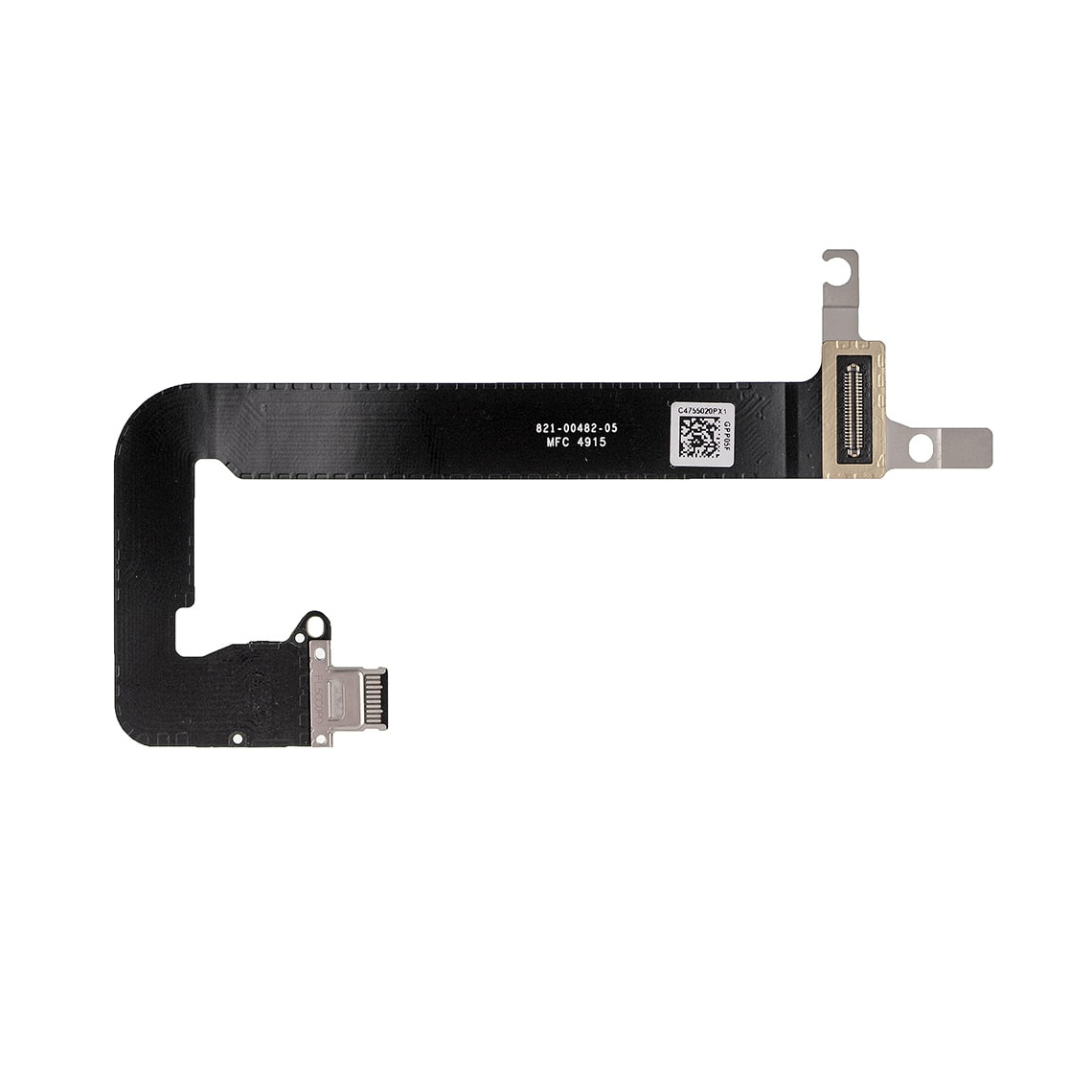 Cable plano con conector USB-C para MacBook Retina de 12" A1534 (principios de 2016 - mediados de 2017)
