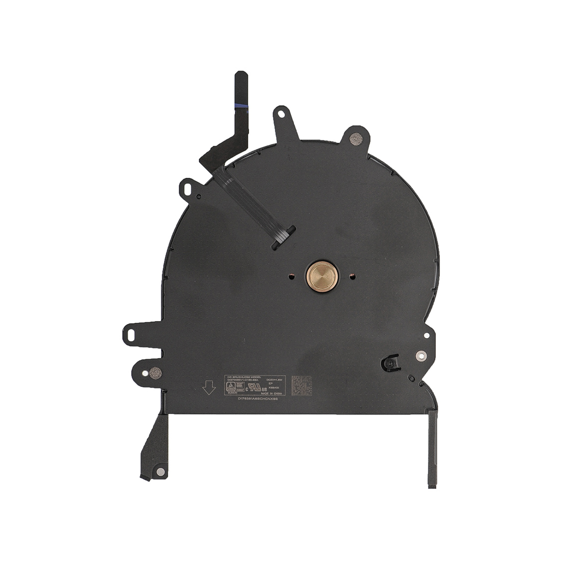 Ventilador izquierdo para MacBook Pro Retina de 15" táctil A1707/A1990 (finales de 2016, mediados de 2019)