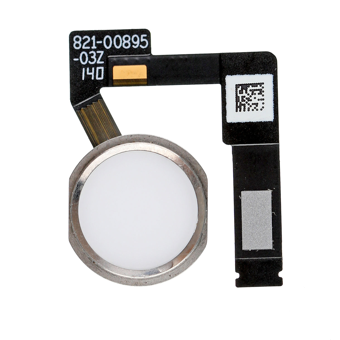 Botón de inicio de repuesto para iPad Air 3/Pro de 10,5"/12,9" de segunda generación con cable flexible - Plateado
