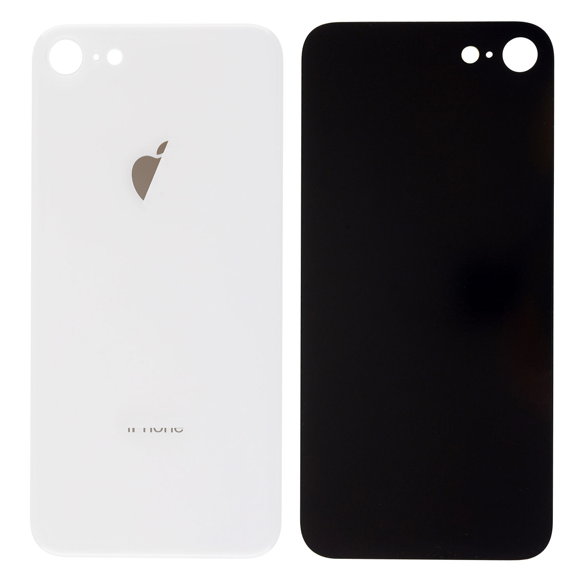 Tapa trasera de repuesto para iPhone 8 - Plateada