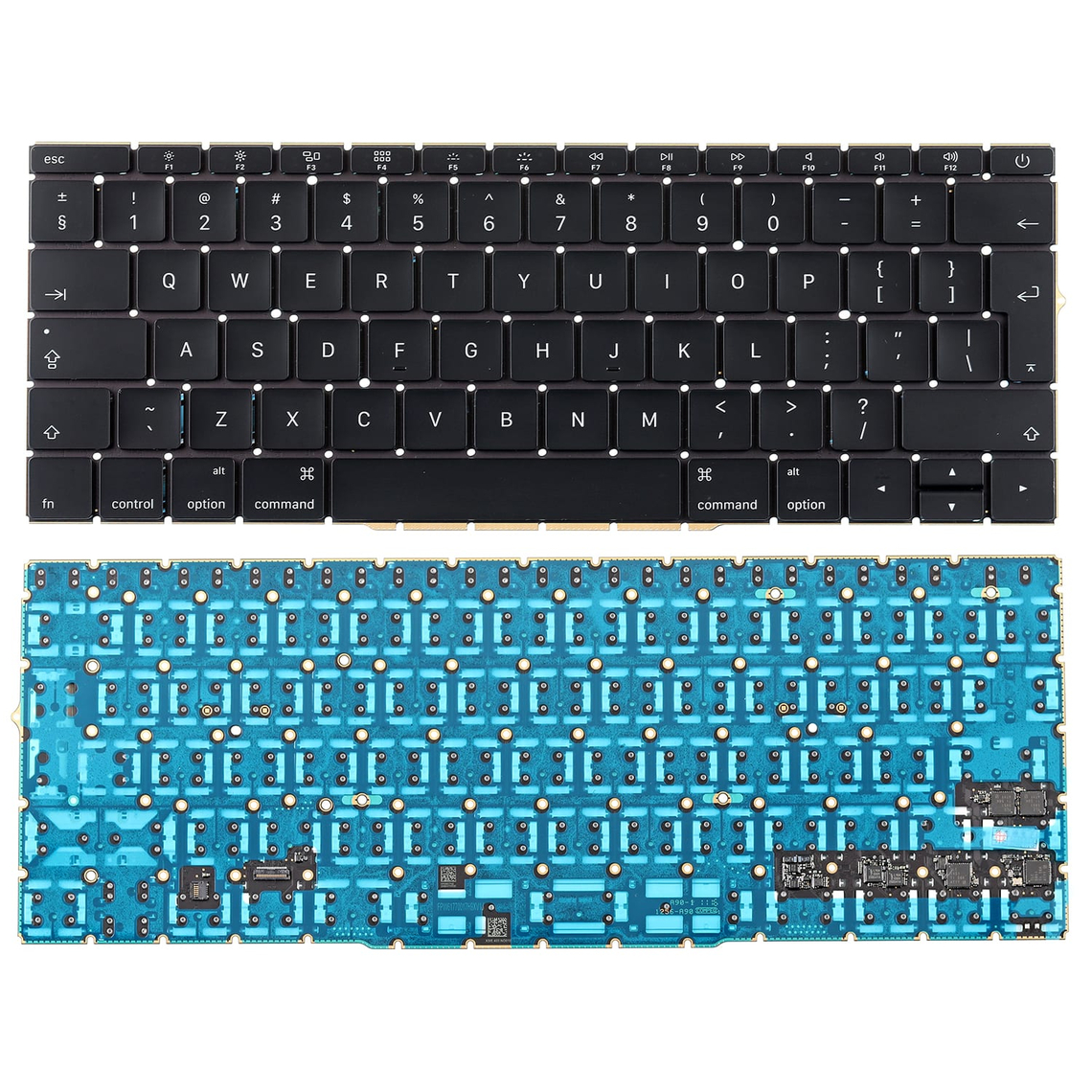 Teclado (inglés británico) para MacBook Pro de 13" A1708 (finales de 2016 - mediados de 2017)