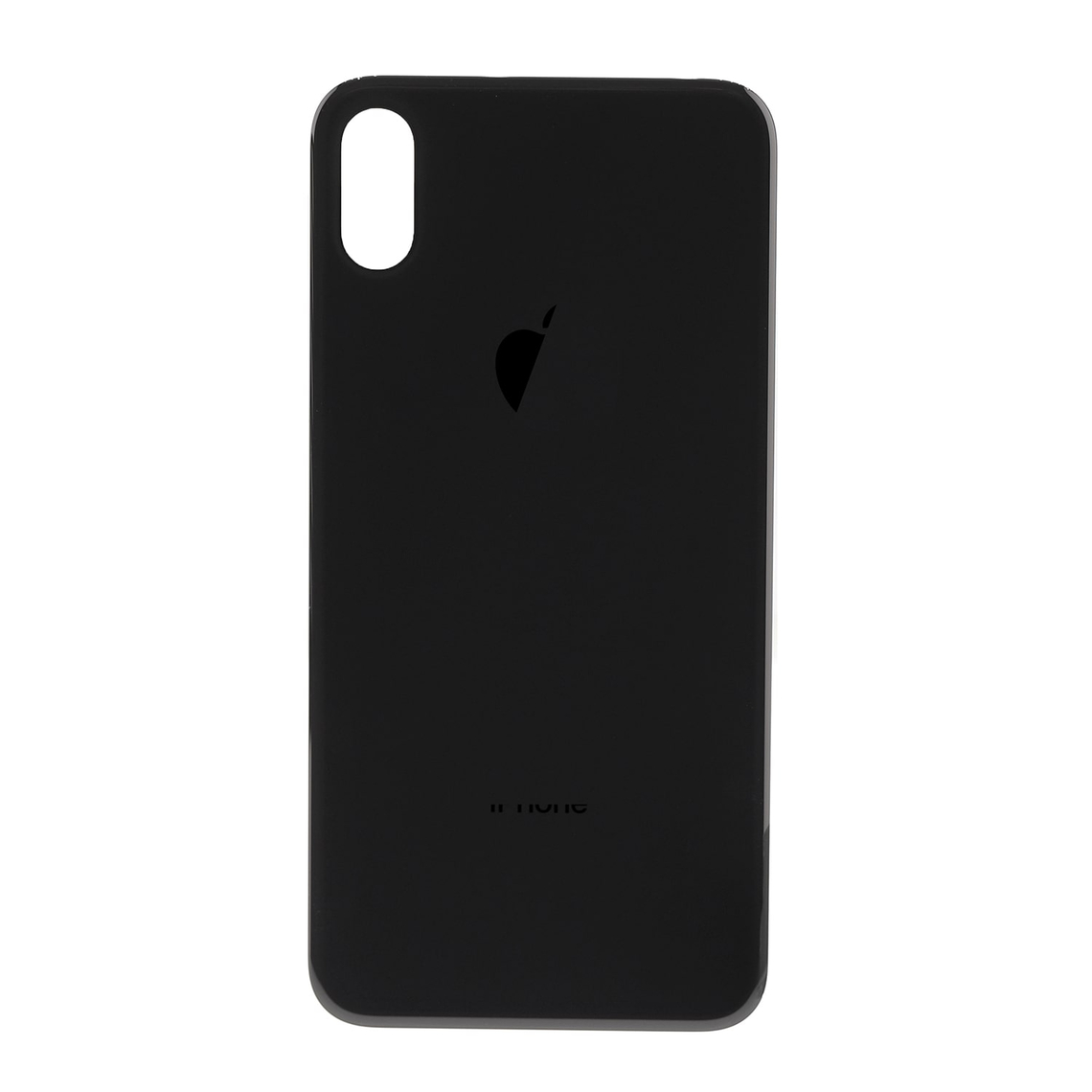 Tapa trasera de repuesto para iPhone X - Gris espacial