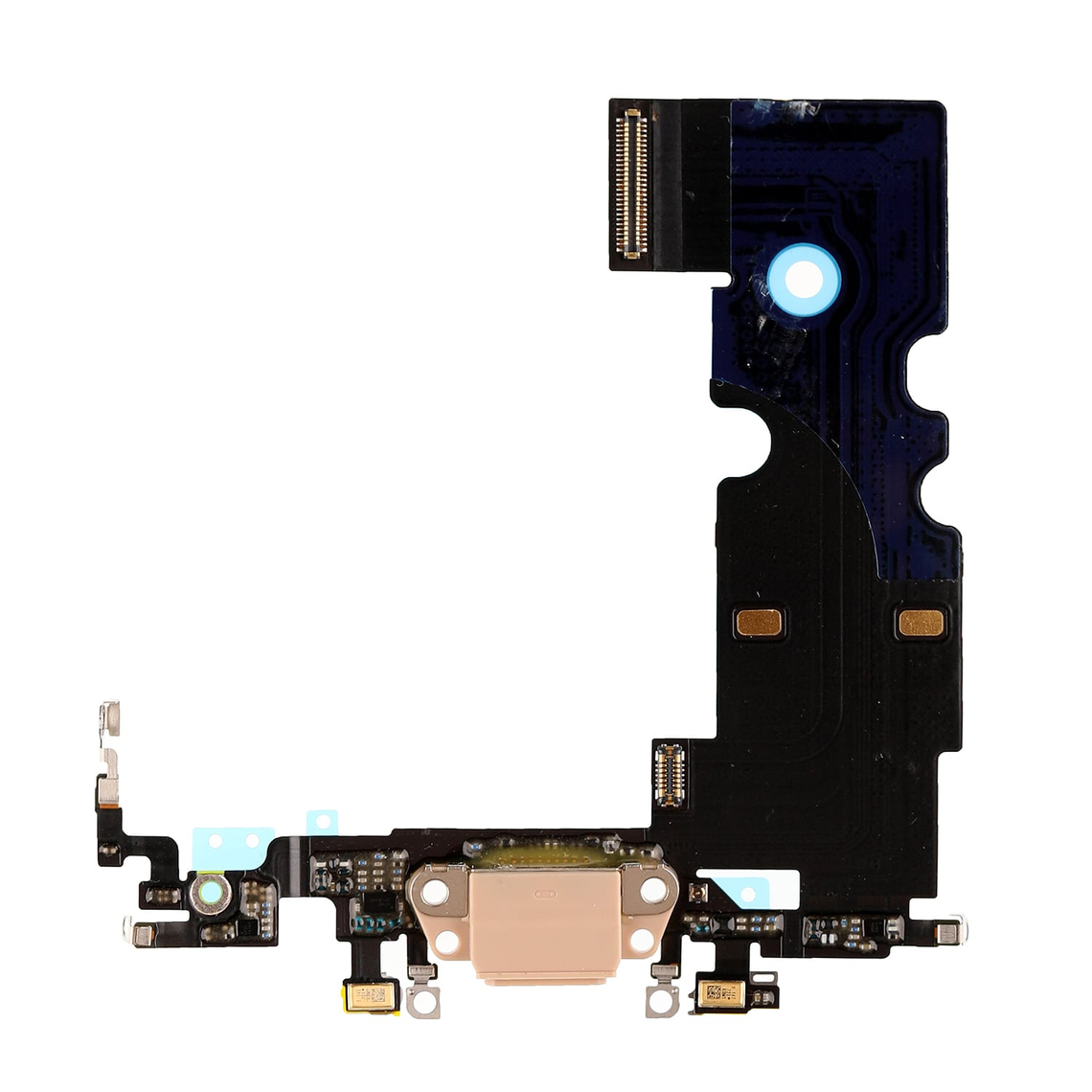 Conector de carga de repuesto para iPhone 8 - Dorado