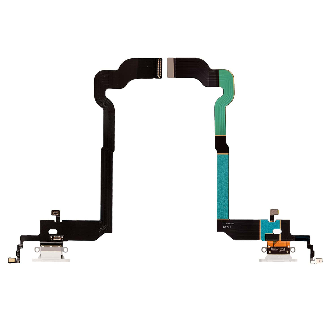 Conector de carga de repuesto para iPhone X - Blanco
