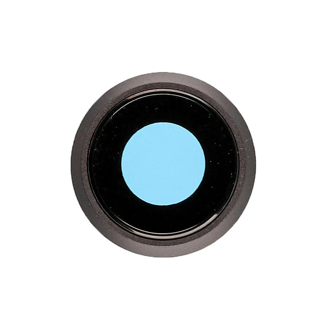 Soporte de cámara trasera con lente de repuesto para iPhone 8/SE 2.ª/SE 3.ª generación - Negro