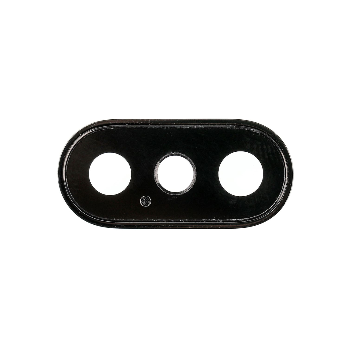 Soporte de repuesto para la cámara trasera del iPhone X con lente - Gris espacial