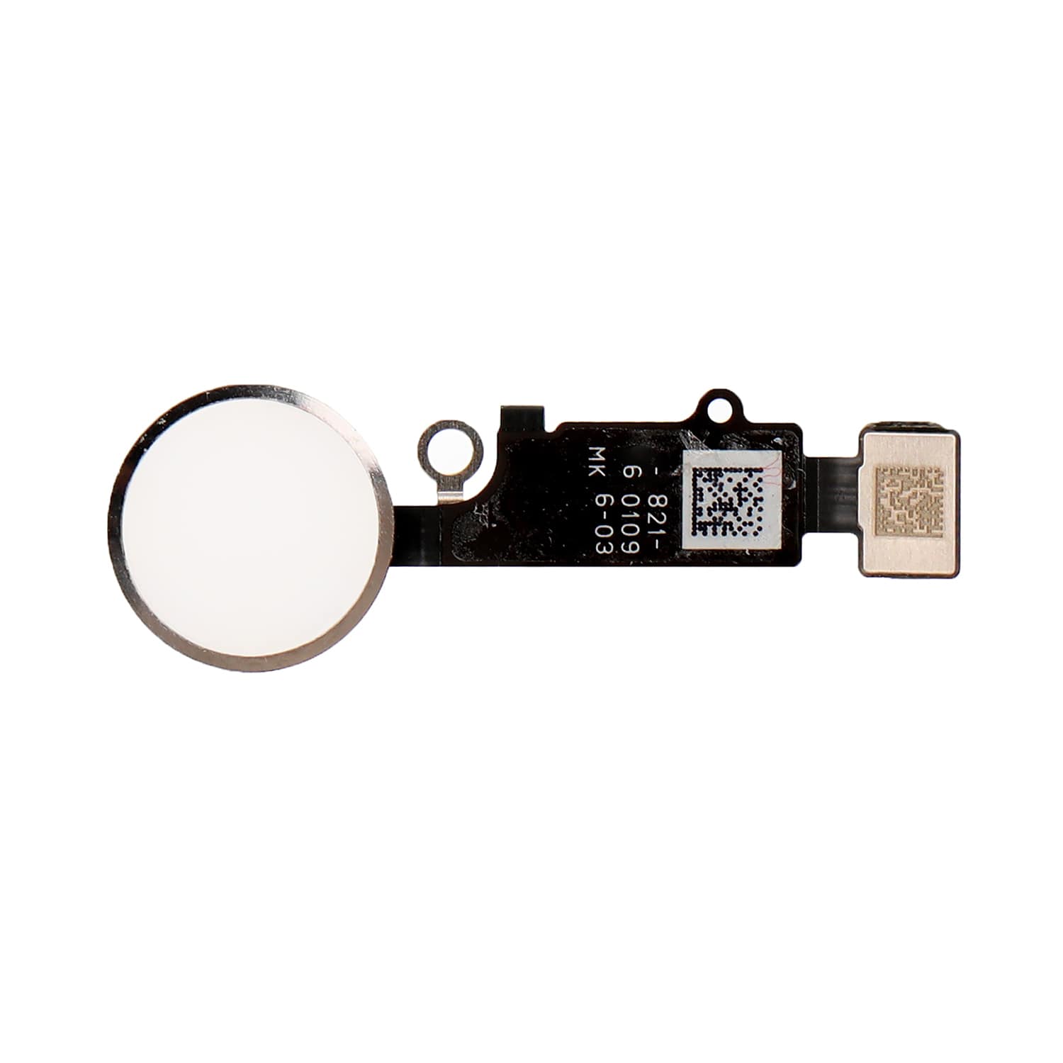 Botón de inicio secundario de repuesto para iPhone 8/SE - Plateado