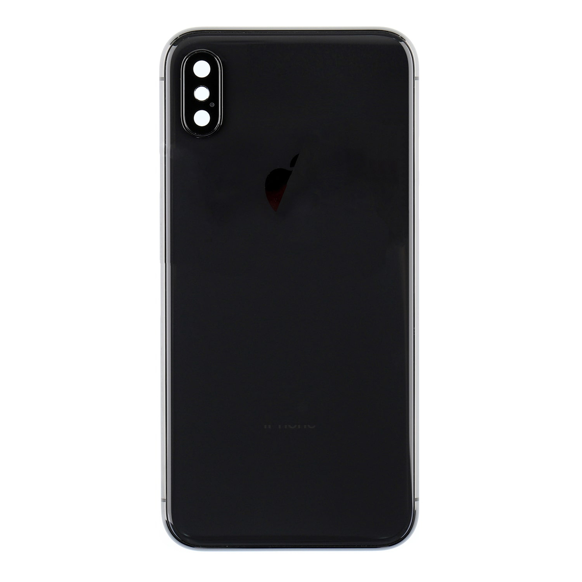 Carcasa trasera de repuesto para iPhone X con marco - Gris espacial - Imagen 2