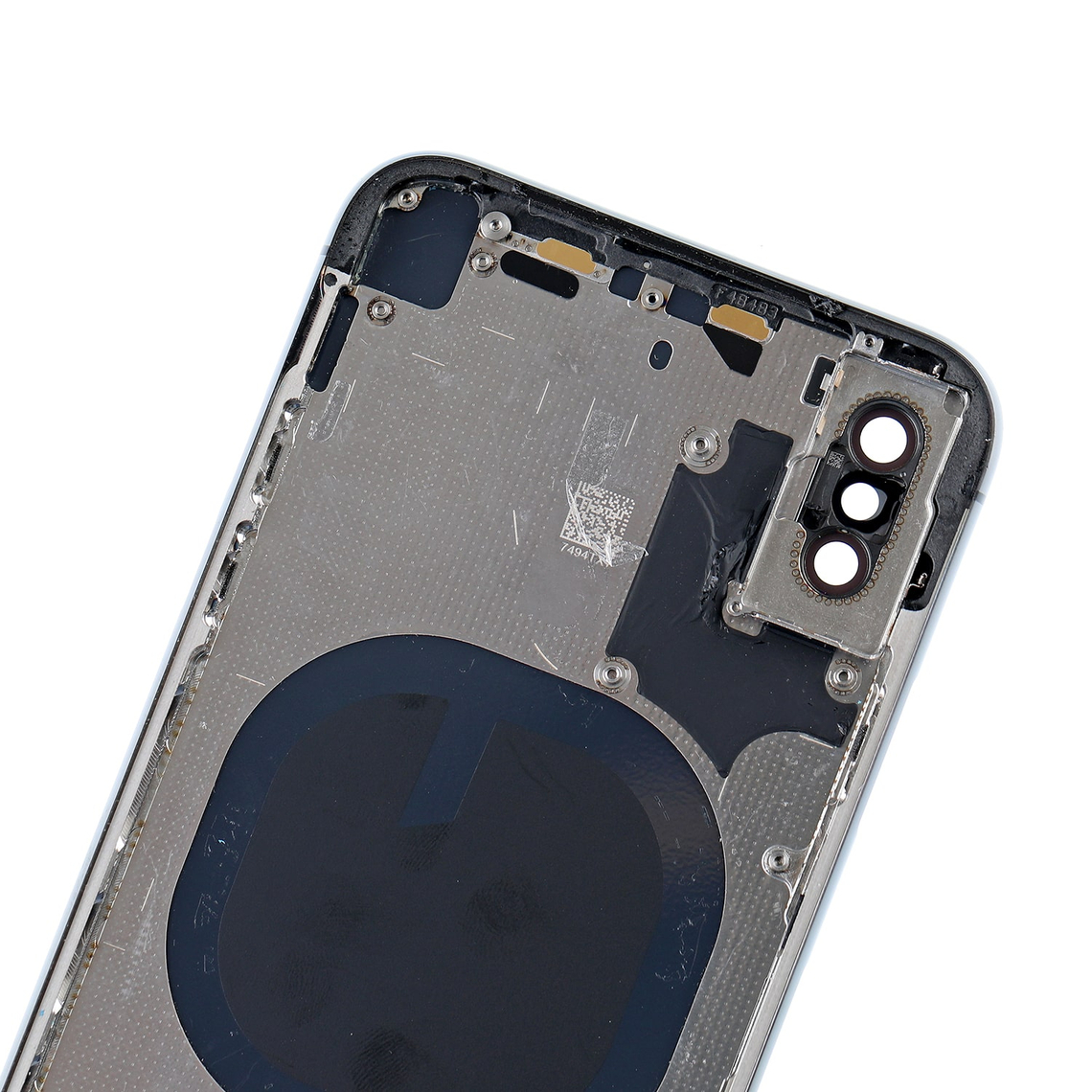 Carcasa trasera de repuesto para iPhone X con marco - Gris espacial - Imagen 4