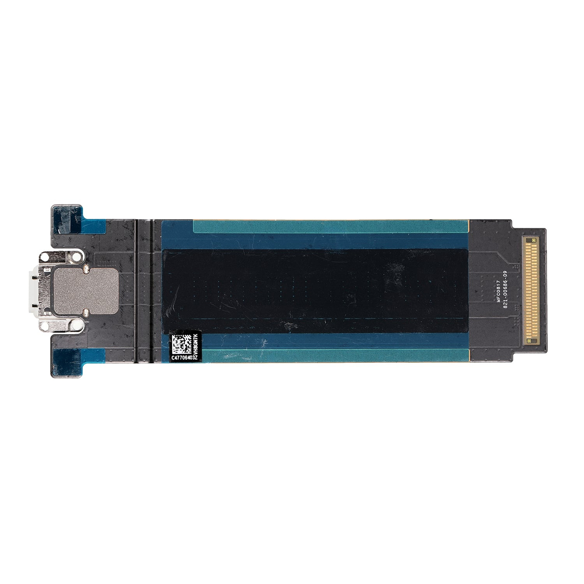 Conector de carga USB secundario de repuesto para iPad Pro de 12,9" (versión WLAN + celular) - Blanco