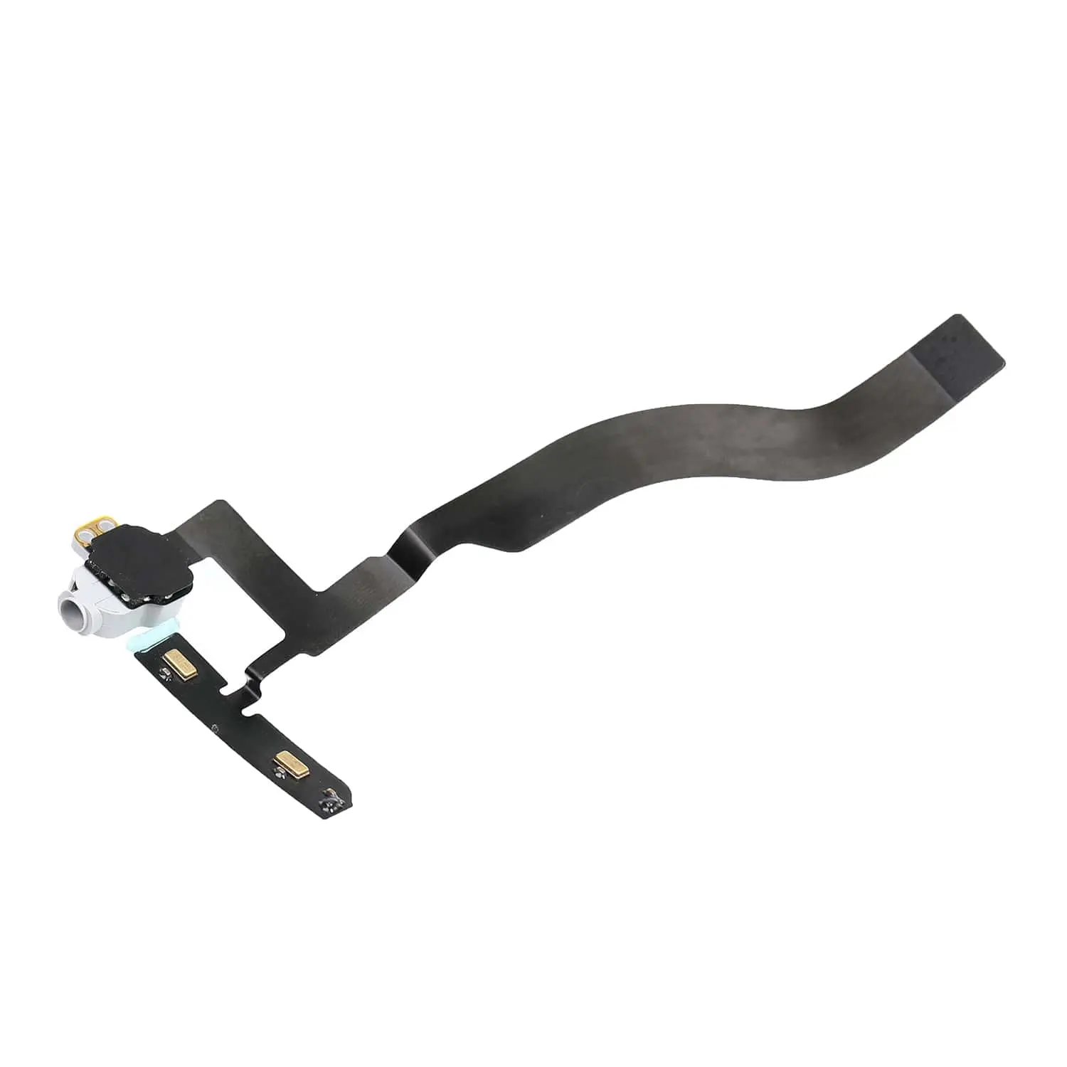 Cable de audio blanco para auriculares con micrófono para Machook Pro Retina de 13" A1708 (finales de 2016)