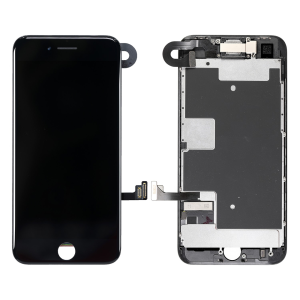 Pantalla LCD de repuesto para iPhone 8/SE (2.ª/3.ª generación) - Ensamblaje completo sin botón de inicio - Negro