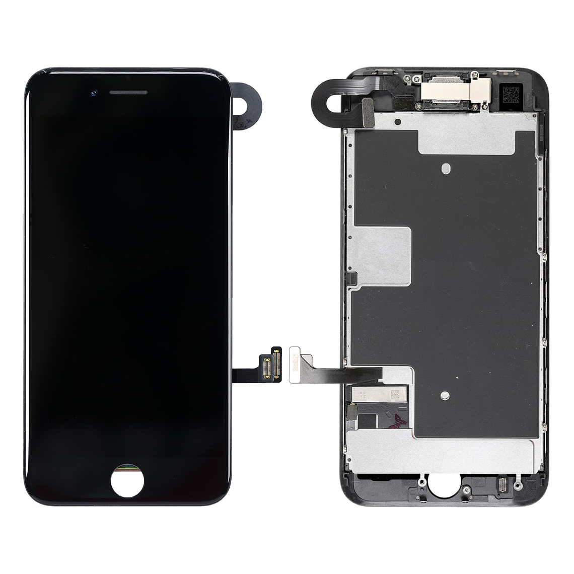 Pantalla LCD de repuesto para iPhone 8/SE (2.ª/3.ª generación) - Ensamblaje completo sin botón de inicio - Negro