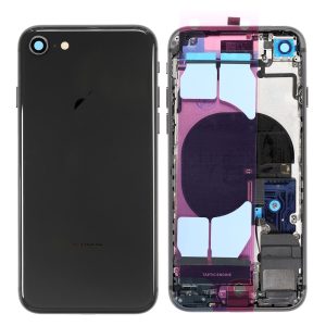 Repuesto para la tapa trasera del iPhone 8 (ensamblaje completo) - Gris espacial