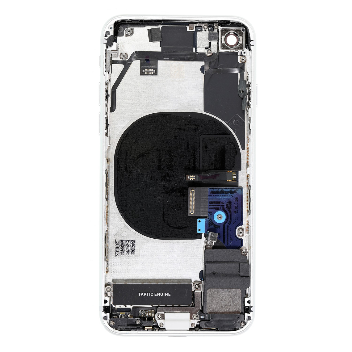 Repuesto para la tapa trasera del iPhone 8 (conjunto completo) - Plateado - Imagen 4