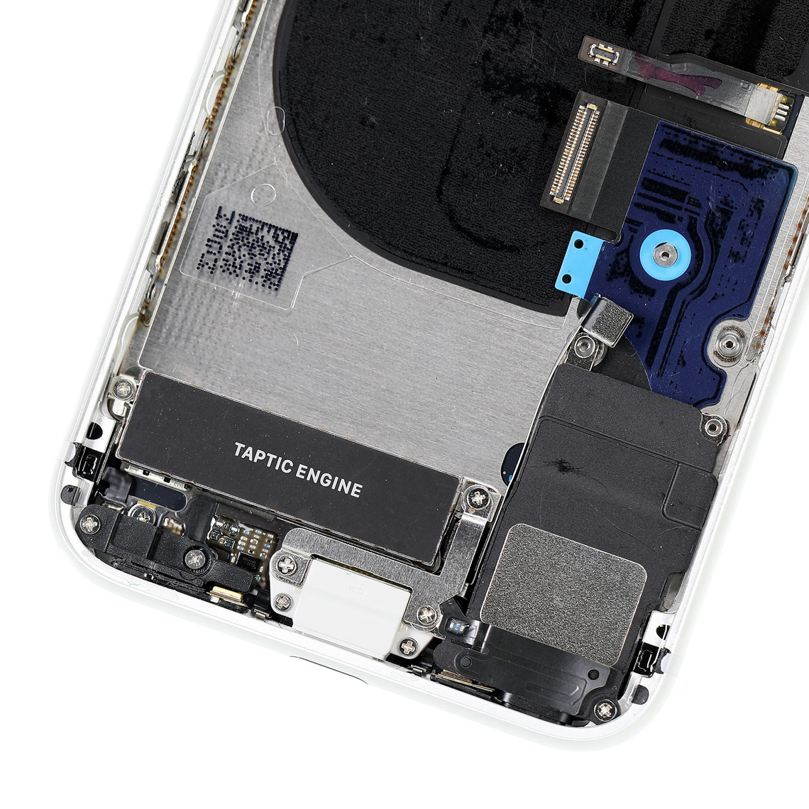 Repuesto para la tapa trasera del iPhone 8 (conjunto completo) - Plateado - Imagen 7