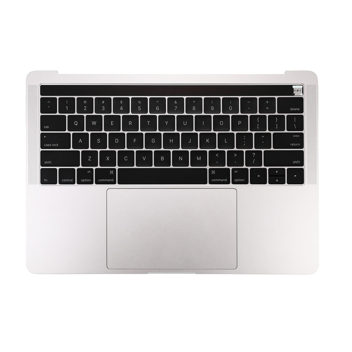 Carcasa superior plateada (inglés estadounidense) para MacBook Pro 13" Touch A1706 (finales de 2016 - mediados de 2017)