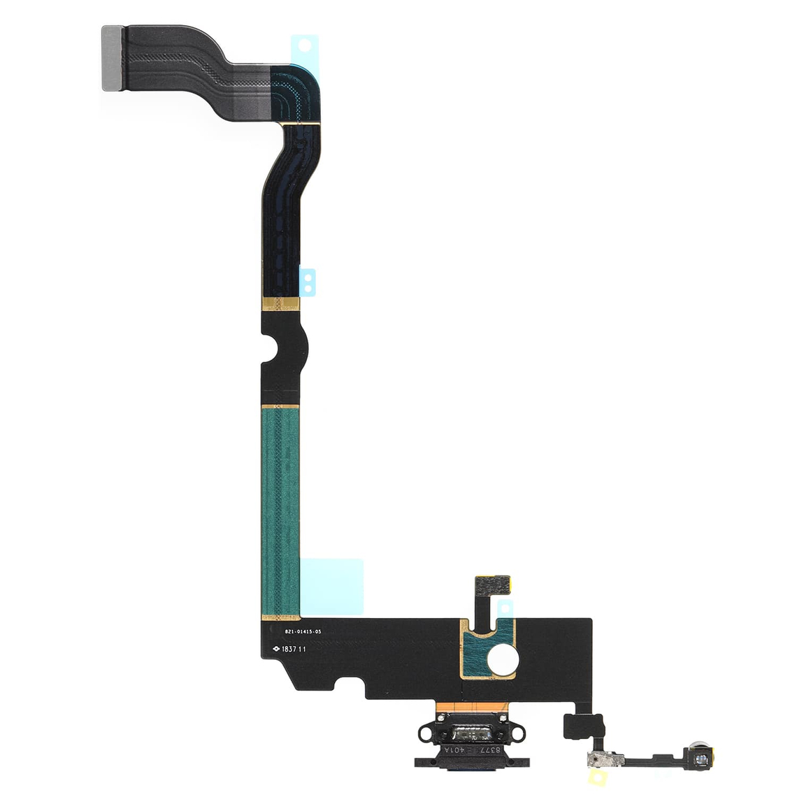 Conector de carga de repuesto para iPhone Xs Max - Negro