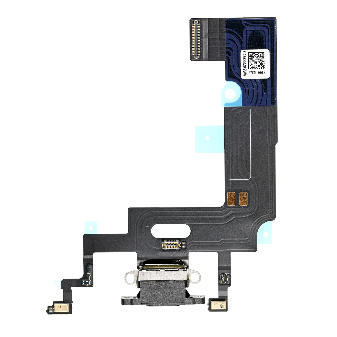 Conector de carga de repuesto para iPhone XR - Negro