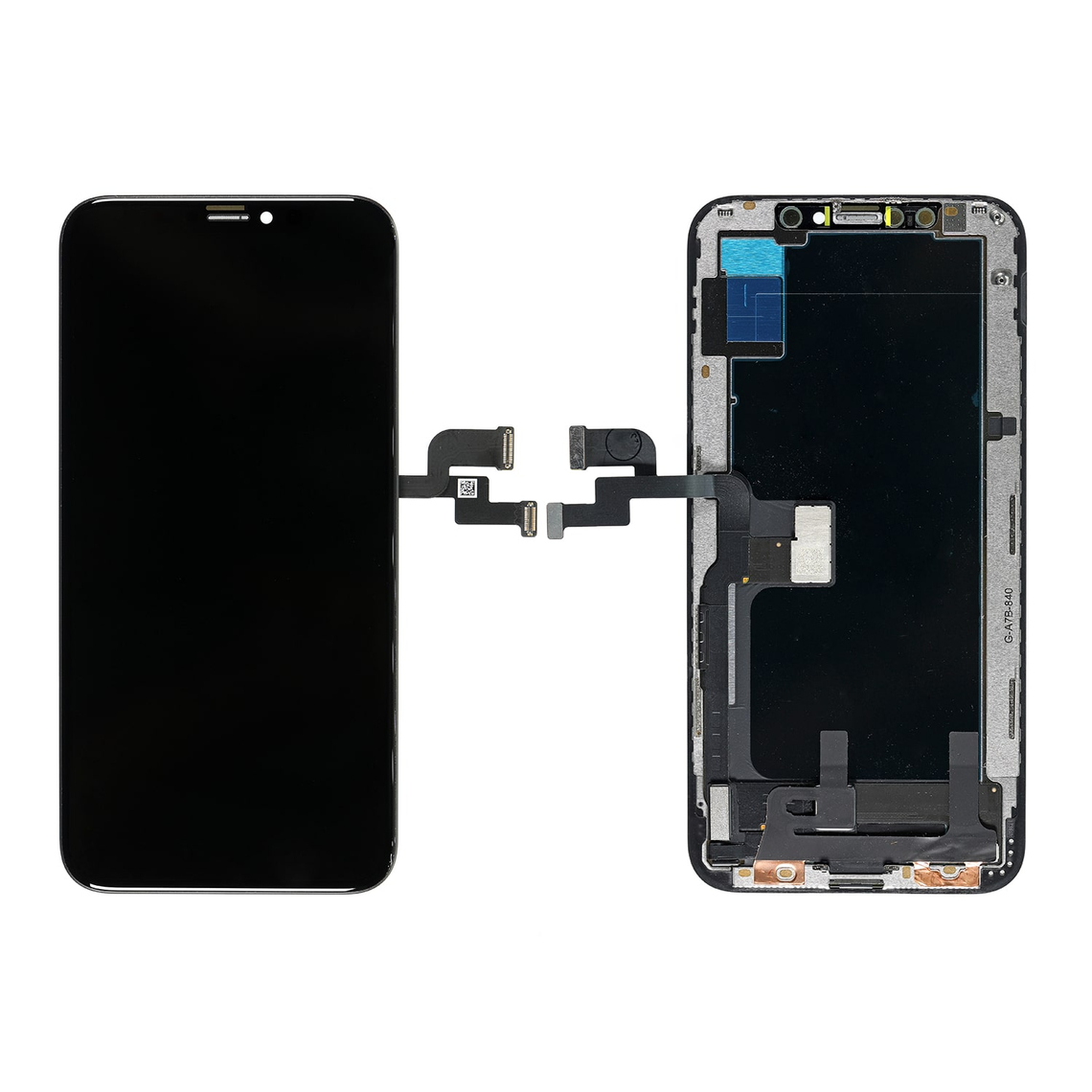 Repuesto para el conjunto de digitalizador de pantalla OLED del iPhone Xs - Negro