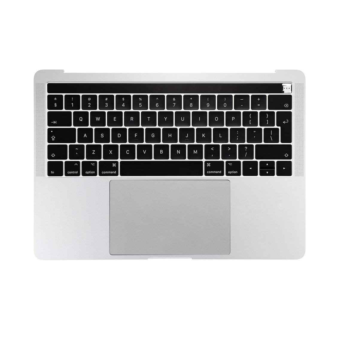Carcasa superior plateada (inglés británico) para Macbook Pro 13" Touch A1706 (finales de 2016 - mediados de 2017)