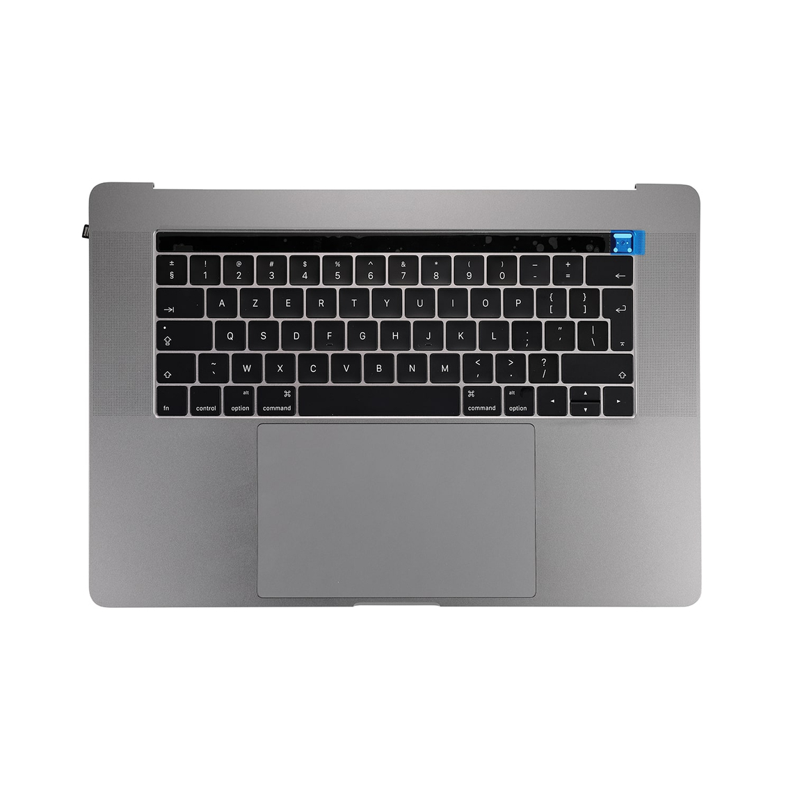 Carcasa superior gris espacial con teclado en inglés británico para Macbook Pro 15" Touch A1707 (finales de 2016 - mediados de 2017)