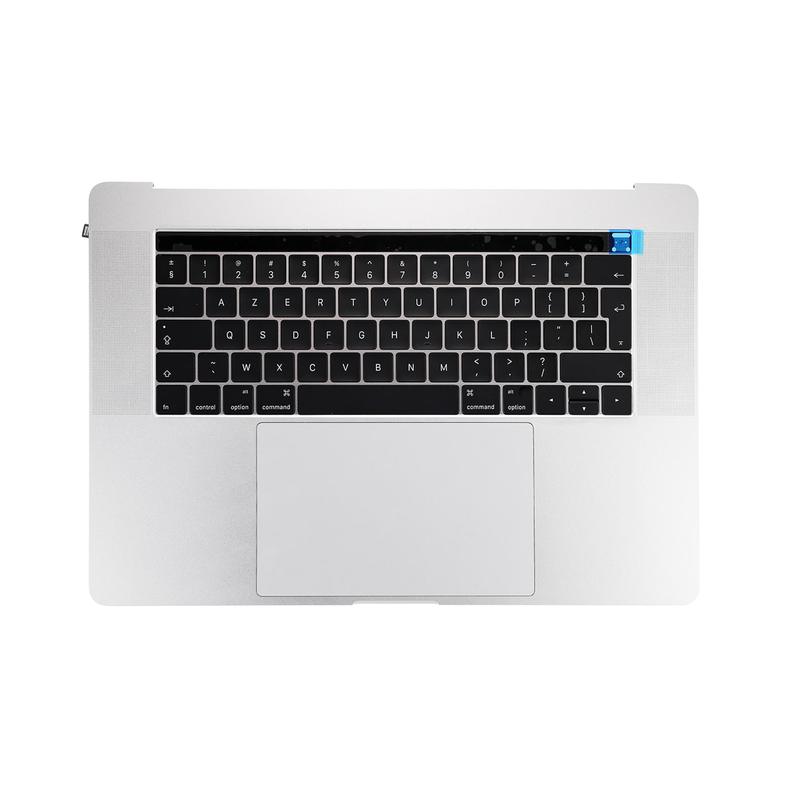 Carcasa superior plateada con teclado en inglés británico para Macbook Pro 15" Touch A1707 (finales de 2016 - mediados de 2017)