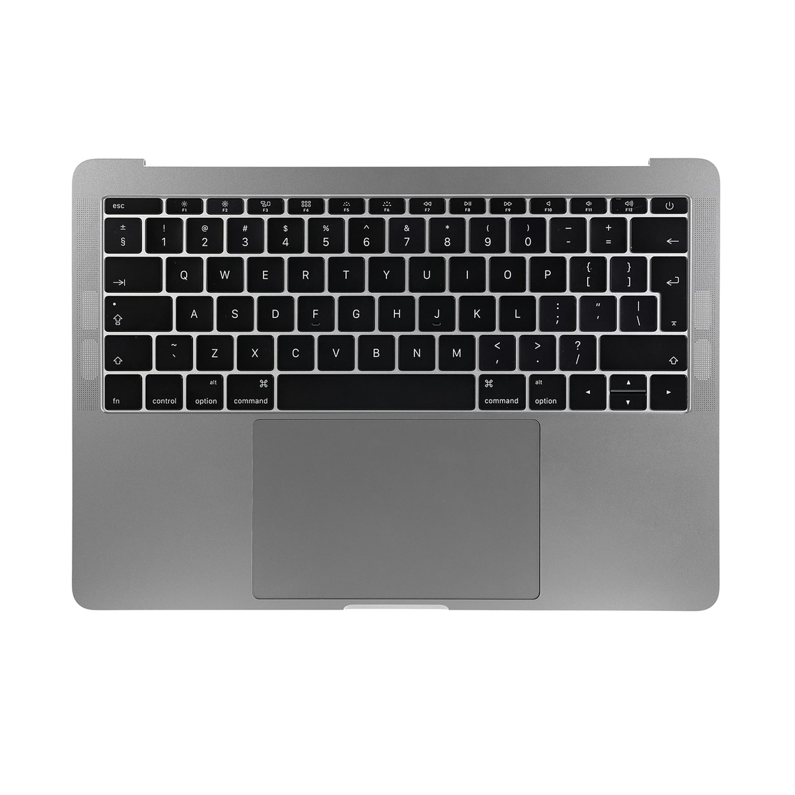 Carcasa superior gris espacial con teclado en inglés británico para Macbook Pro de 13" A1708 (finales de 2016 - mediados de 2017)