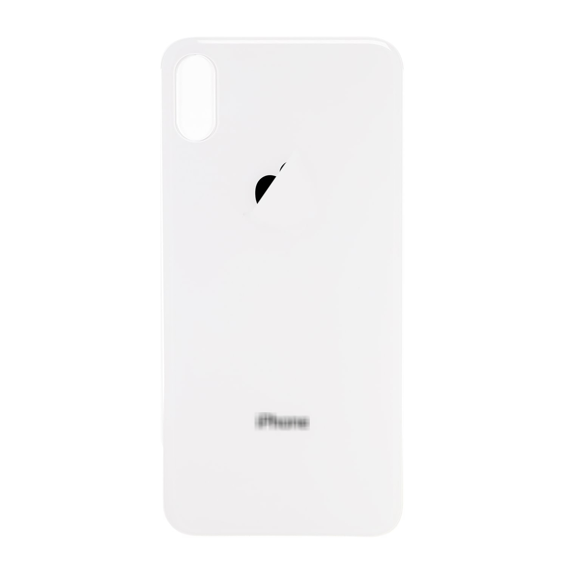Tapa trasera de repuesto para iPhone Xs - Plateada - Imagen 3