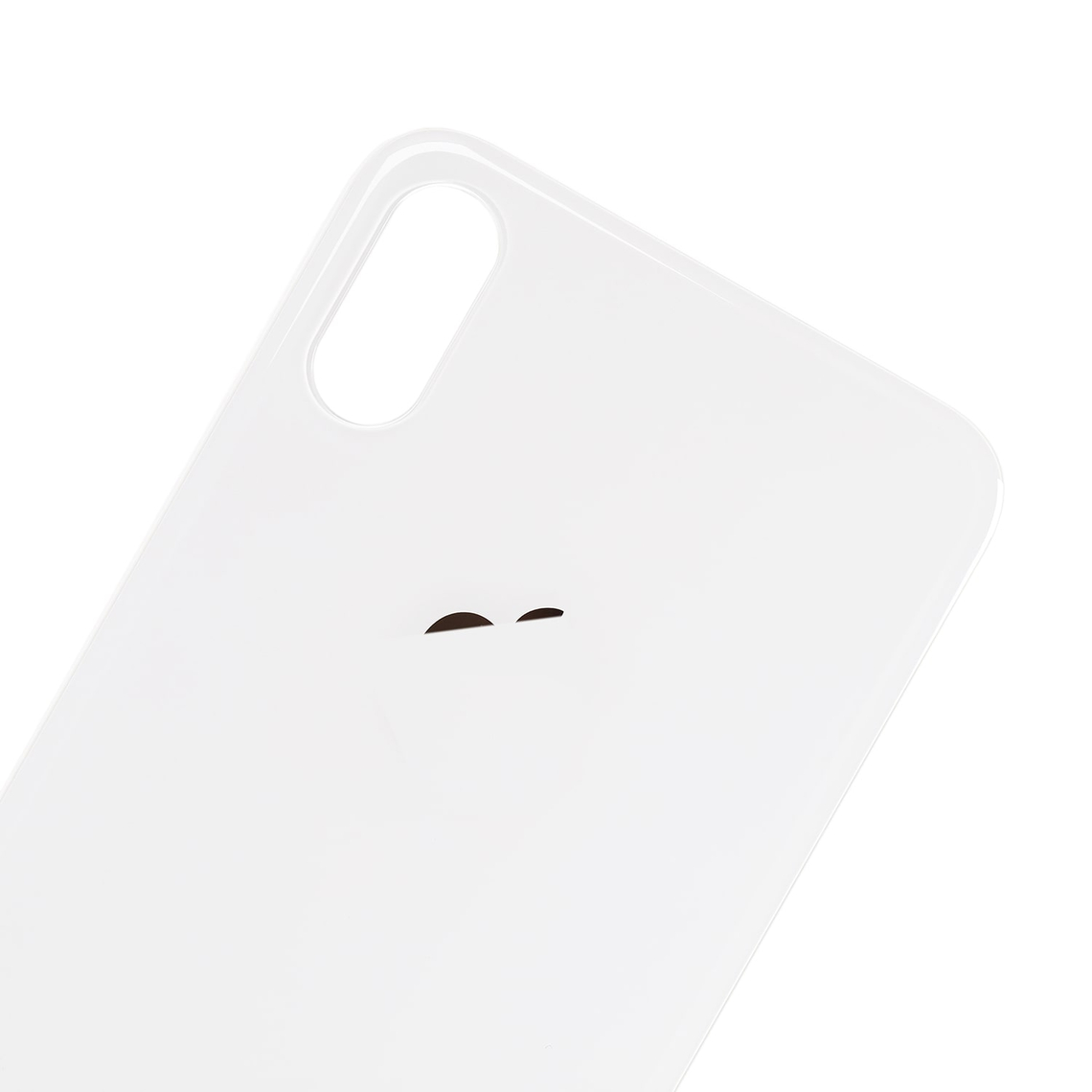 Tapa trasera de repuesto para iPhone Xs - Plateada - Imagen 5