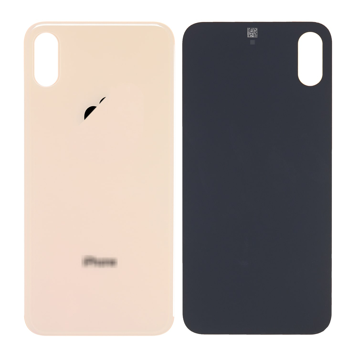 Tapa trasera de repuesto para iPhone Xs - Dorada