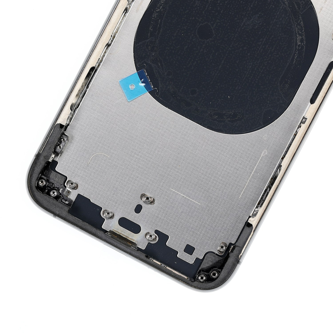 Carcasa trasera de repuesto para iPhone Xs con marco - Gris espacial - Imagen 4