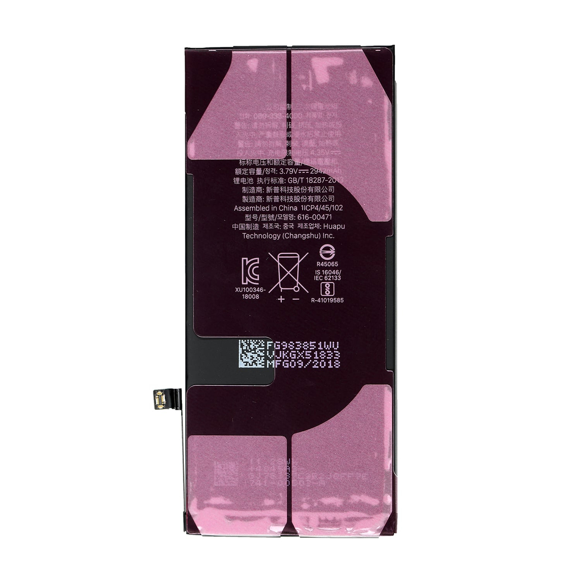 Batería de repuesto para iPhone XR de 2942 mAh - Imagen 2