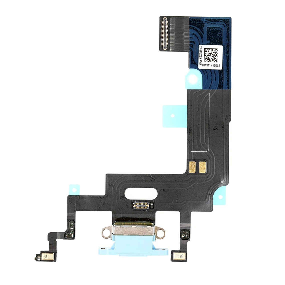 Conector de carga de repuesto para iPhone XR - Azul